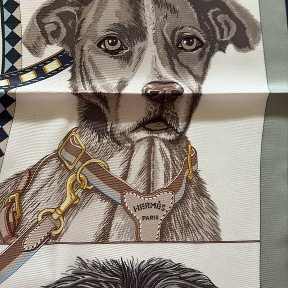 Brand new Hermes jour de casting silk scarf 70 - Picture 4 of 5